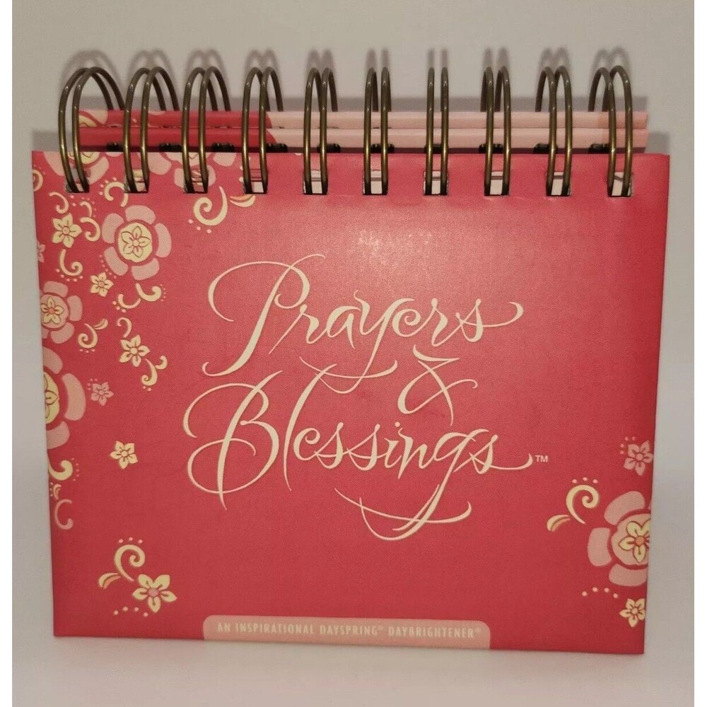 Dayspring Prayers and Blessings Spiral-bound Perpetual Scripture Calendar